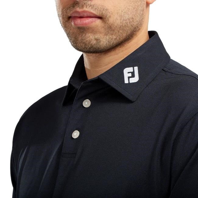 FootJoy Stretch Pique Solid heren polo, navy