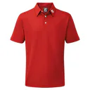 FootJoy Stretch Pique Solid heren polo, rood