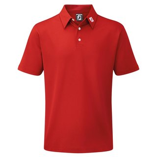FootJoy Stretch Pique Solid heren polo, rood