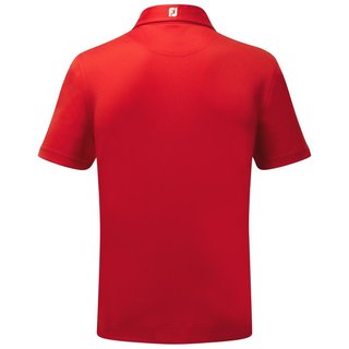 FootJoy Stretch Pique Solid heren polo, rood