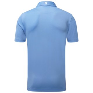 FootJoy Stretch Pique Solid heren polo, lichtblauw