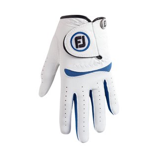 FootJoy FJ Junior 25 golfhandschoen, wit/kobalt