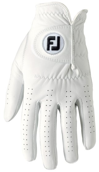 FootJoy CabrettaSof Cadet Pearl heren golfhandschoen, wit