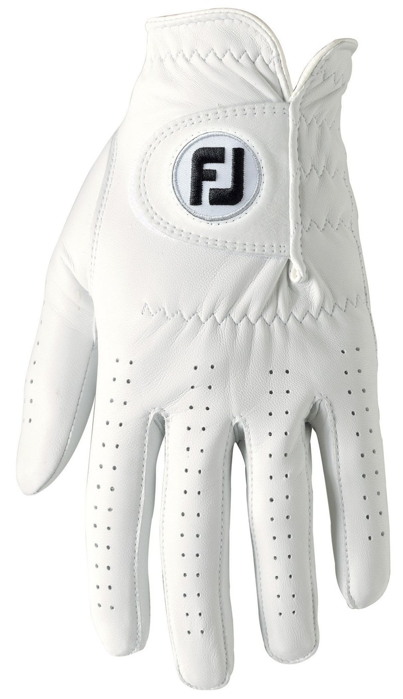 FootJoy CabrettaSof Cadet Pearl heren golfhandschoen, wit