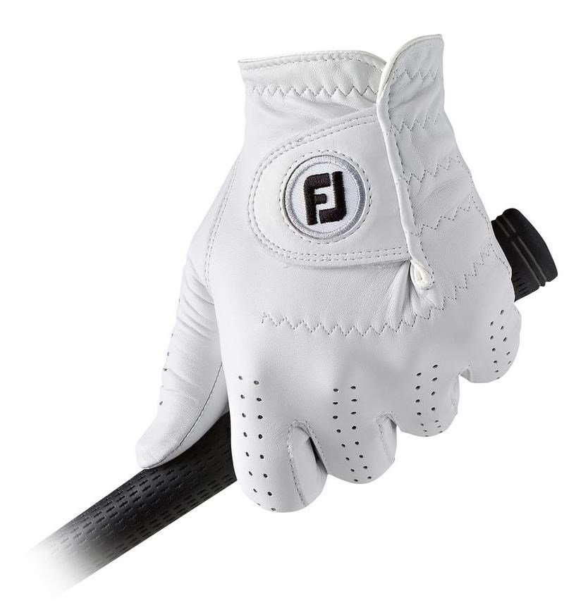 FootJoy CabrettaSof Cadet Pearl heren golfhandschoen, wit