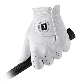 FootJoy CabrettaSof Cadet Pearl heren golfhandschoen, wit