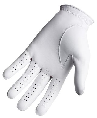 FootJoy CabrettaSof Cadet Pearl heren golfhandschoen, wit
