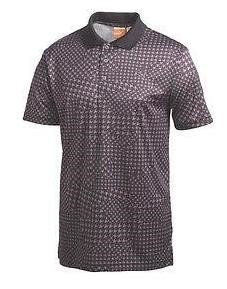 Puma New Wave Camo junior polo, zwart