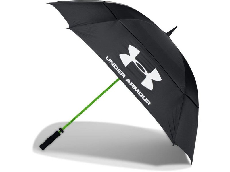 Under Armour Double Canopy paraplu, zwart/geel