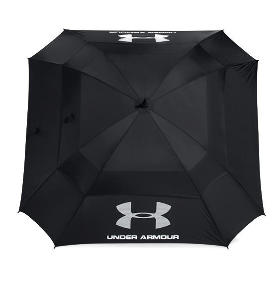 Under Armour Double Canopy paraplu, zwart/geel