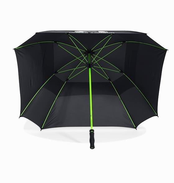 Under Armour Double Canopy paraplu, zwart/geel