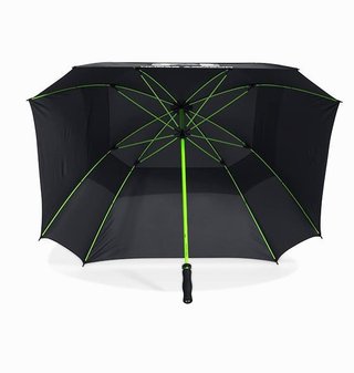 Under Armour Double Canopy paraplu, zwart/geel