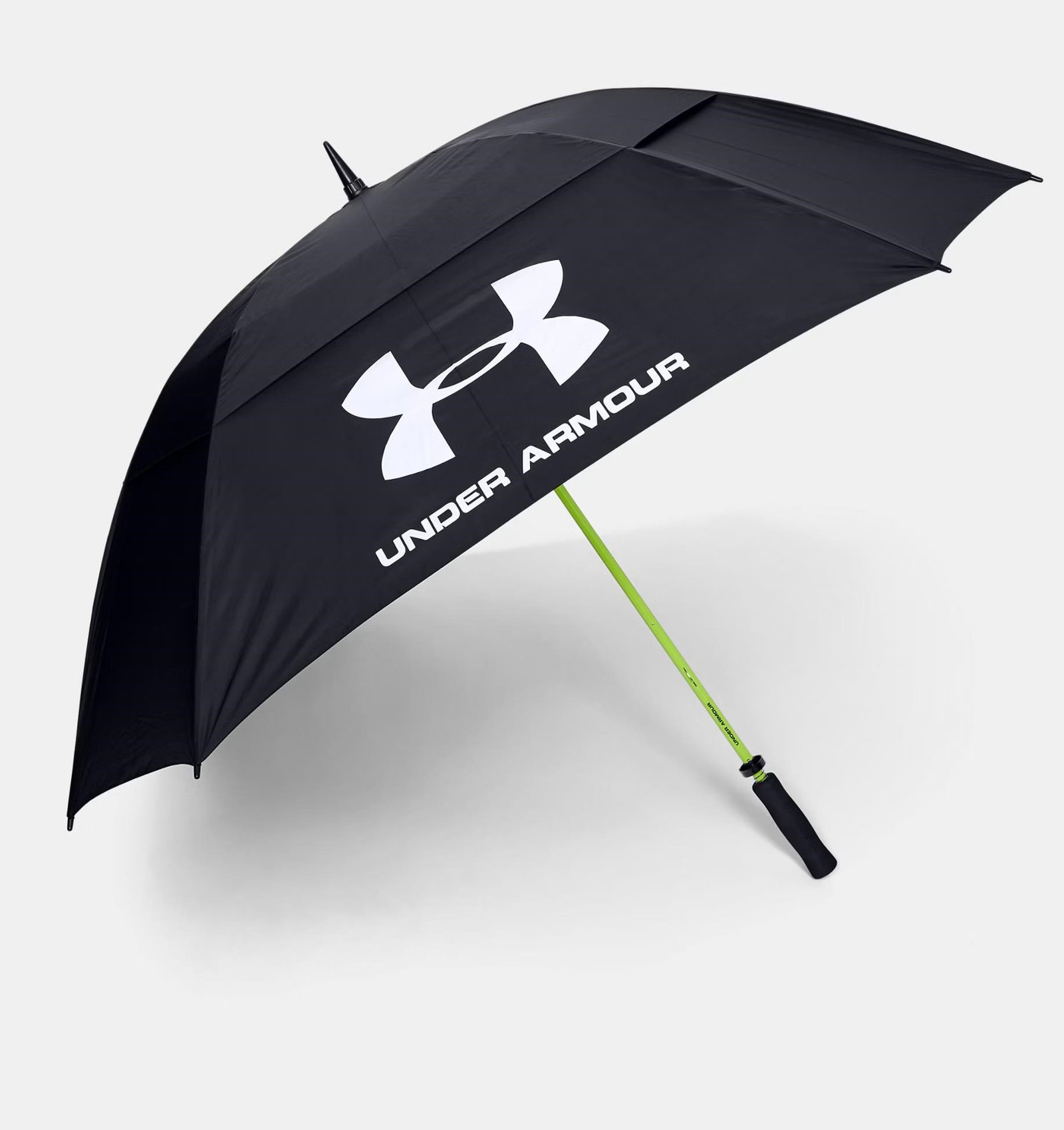 Under Armour Double Canopy paraplu, zwart/geel