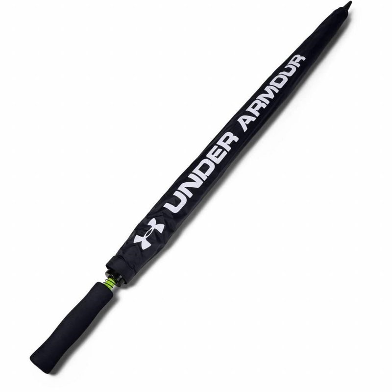 Under Armour Double Canopy paraplu, zwart/geel