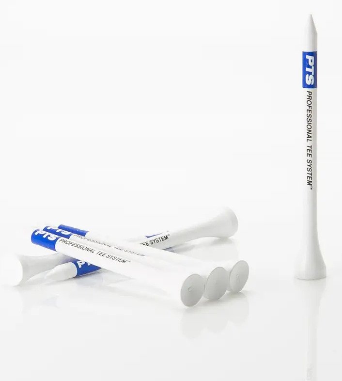 Pride Professional Tee System Prolength Plus blauwe houten tees 83mm (3 1/4"), 75 stuks