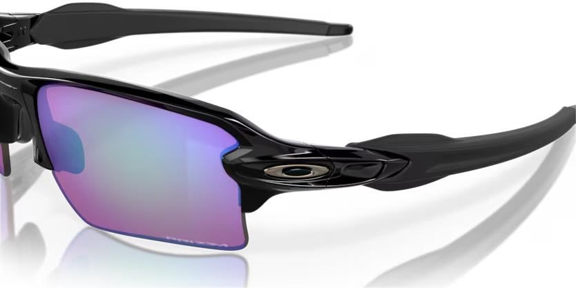 Oakley Flak 2.0 XL unisex zonnebril, Prizm golf lenzen/Polished Black montuur