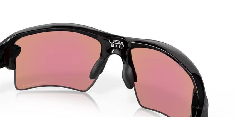 Oakley Flak 2.0 XL unisex zonnebril, Prizm golf lenzen/Polished Black montuur