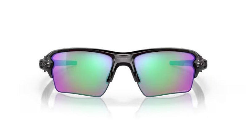 Oakley Flak 2.0 XL unisex zonnebril, Prizm golf lenzen/Polished Black montuur