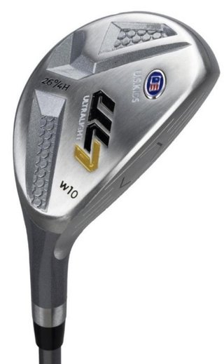 U.S. Kids Golf UL7-63 (160cm) W10 5-Club junior golfset, staal/grafiet + standbag, navy