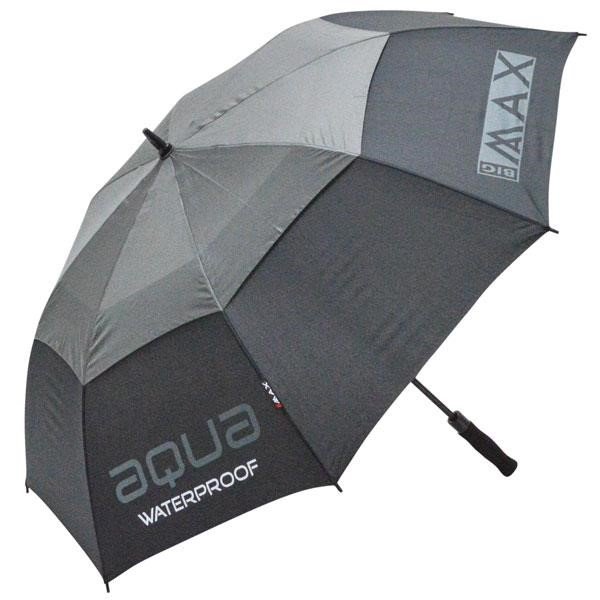 Big Max Aqua Dual Canopy paraplu 60", zwart/houtskool