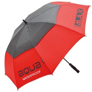 Big Max Aqua Dual Canopy paraplu 60", rood/houtskool