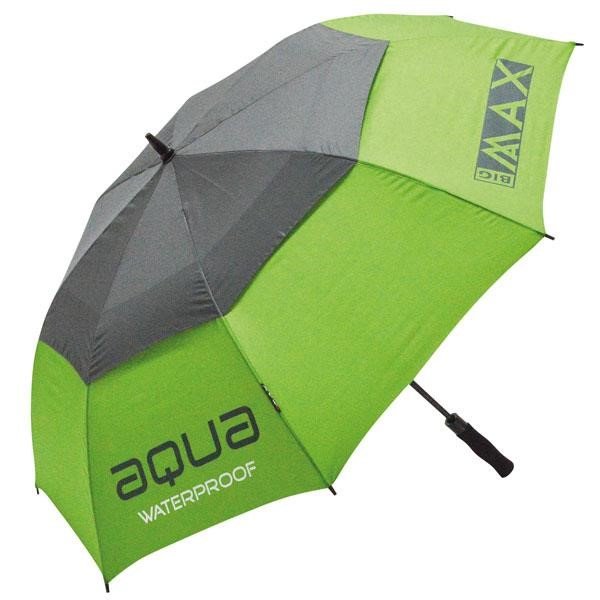 Big Max Aqua Dual Canopy paraplu 60", limoen/houtskool