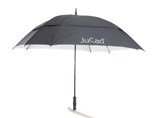 JuCad golfparaplu windbestendig 68" met pin, zwart