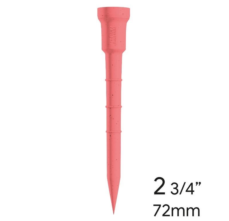 Lignum Tee 72mm (2 3/4") 12pack flying pink