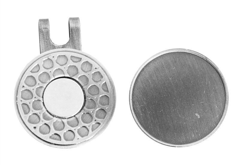 Longridge Deluxe Cap Clip en Balmarkering, zilver
