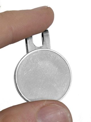 Longridge Deluxe Cap Clip en Balmarkering, zilver