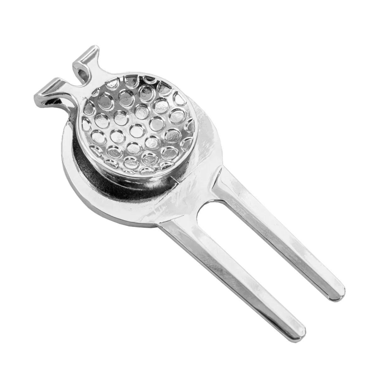 Longridge Laurel Pitchfork And Clip pitchfork, zilver