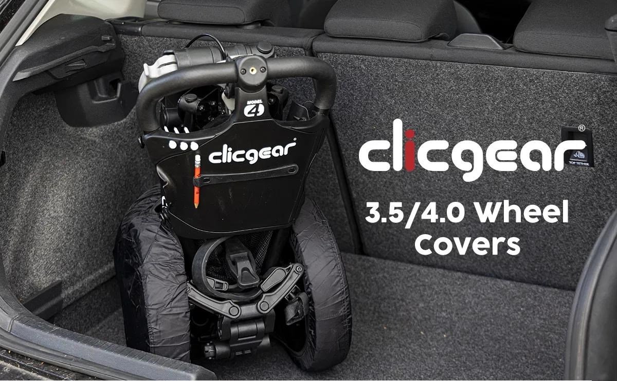 Clicgear Wheel Cover voor 1.0/2.0/3.0/3.5+/4/RV3J, zwart