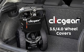Clicgear Wheel Cover voor 1.0/2.0/3.0/3.5+/4/RV3J, zwart