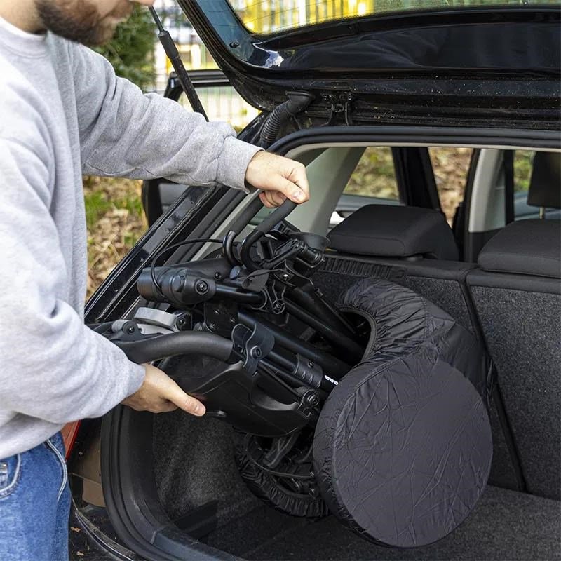 Clicgear Wheel Cover voor 1.0/2.0/3.0/3.5+/4/RV3J, zwart