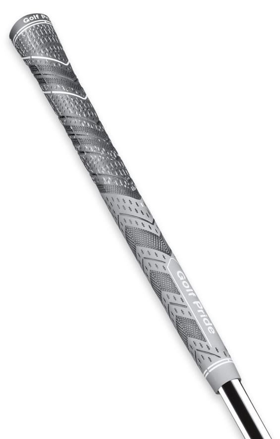 Golf Pride MultiCompound Cord Plus4 grip, MIDSIZE, grijs