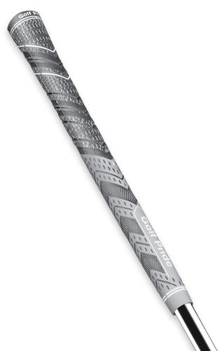 Golf Pride MultiCompound Cord Plus4 grip, MIDSIZE, grijs