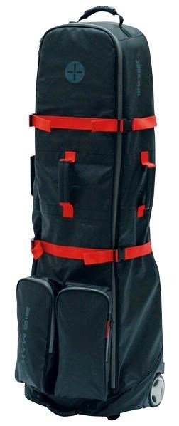 Big Max DriLite travel bag, zwart/rood