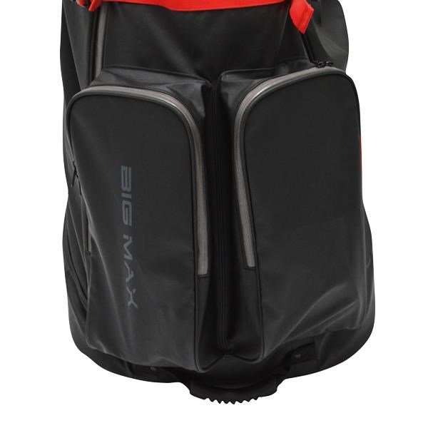 Big Max DriLite travel bag, zwart/rood