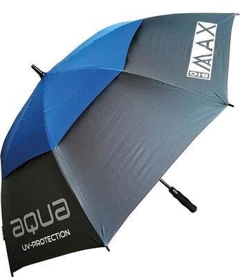 Big Max Aqua UV paraplu 60", houtskool/kobalt