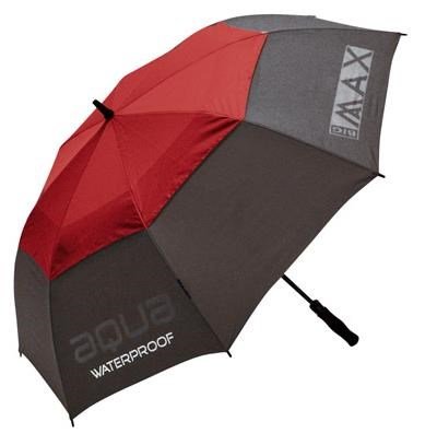 Big Max Aqua UV paraplu 60", houtskool/rood