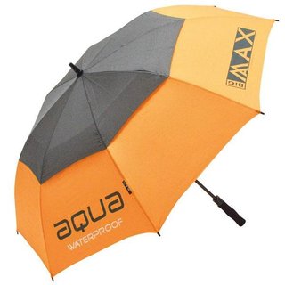 Big Max Aqua Dual Canopy paraplu 60", oranje/houtskool