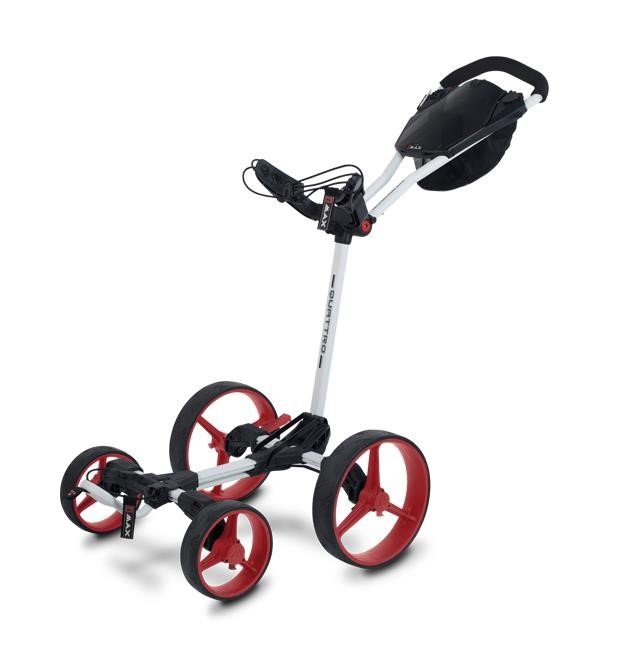 Big Max Blade Quattro handwagen, wit-rood