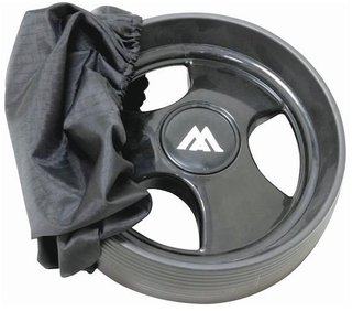 Big Max Wheel Cover trolley accessory, zwart
