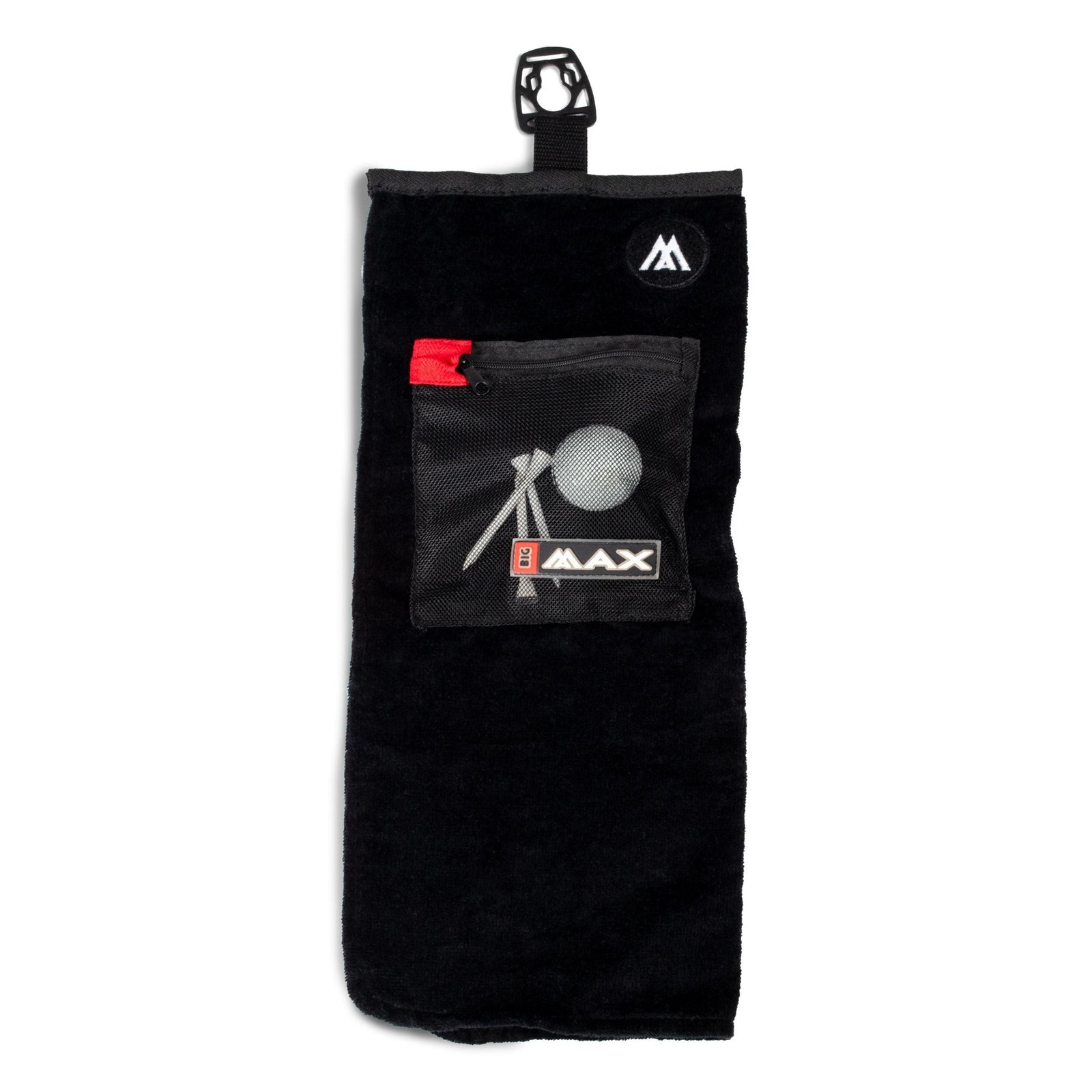 Big Max Quick Lok handdoek, zwart