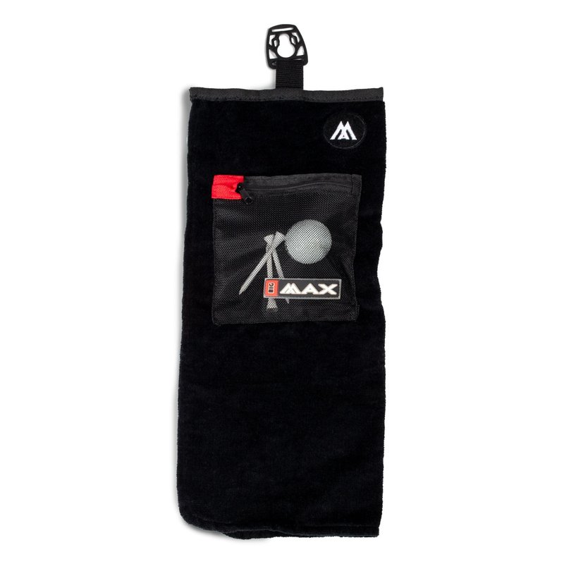 Big Max Quick Lok handdoek, zwart