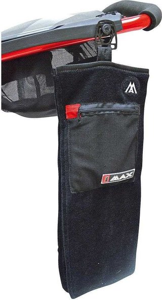 Big Max Quick Lok handdoek, zwart