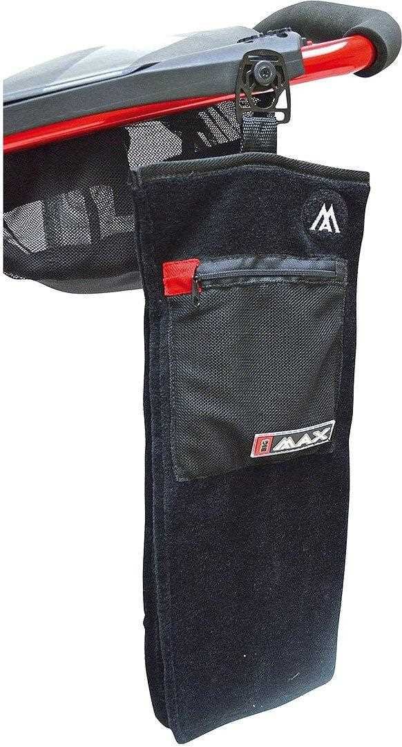 Big Max Quick Lok handdoek, zwart