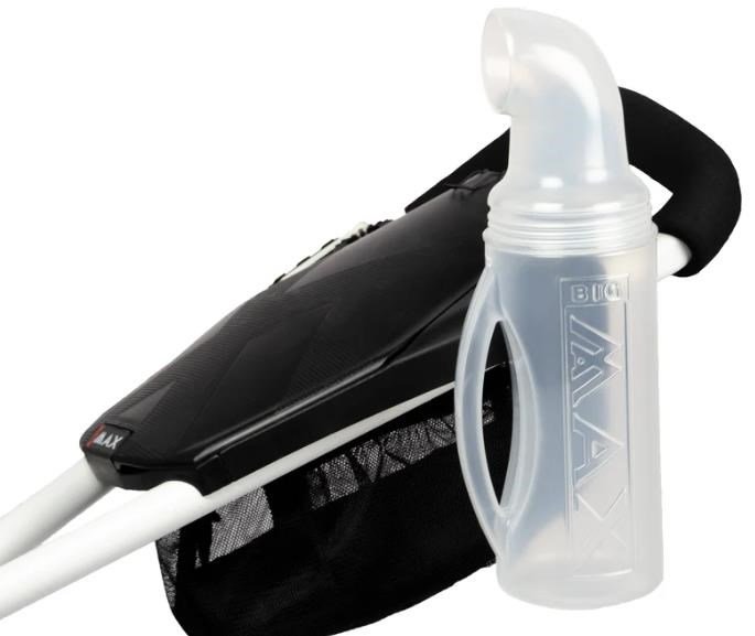 Big Max Quick Lok Sand and Seed Bottle, zwart
