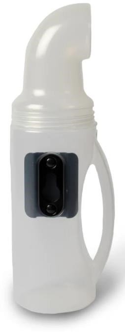 Big Max Quick Lok Sand and Seed Bottle, zwart
