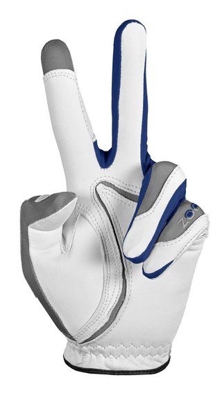 Zoom Zoom Tour dames golfhandschoen, wit/grijs